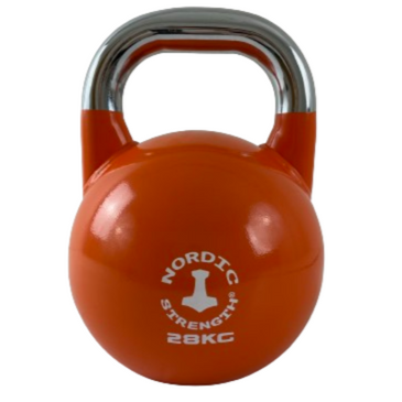 Competition kettlebell 28 kg - Orange - Nordic Strength