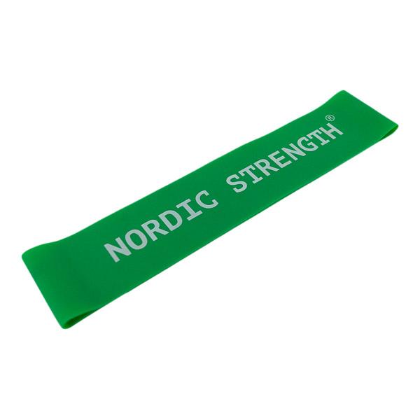 Træningselastik fra Nordic Strength (Medium & Grøn)(styrke 3 af 5)