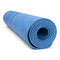 TPE yogamåtte 6 mm - Blå (2. Sortering)