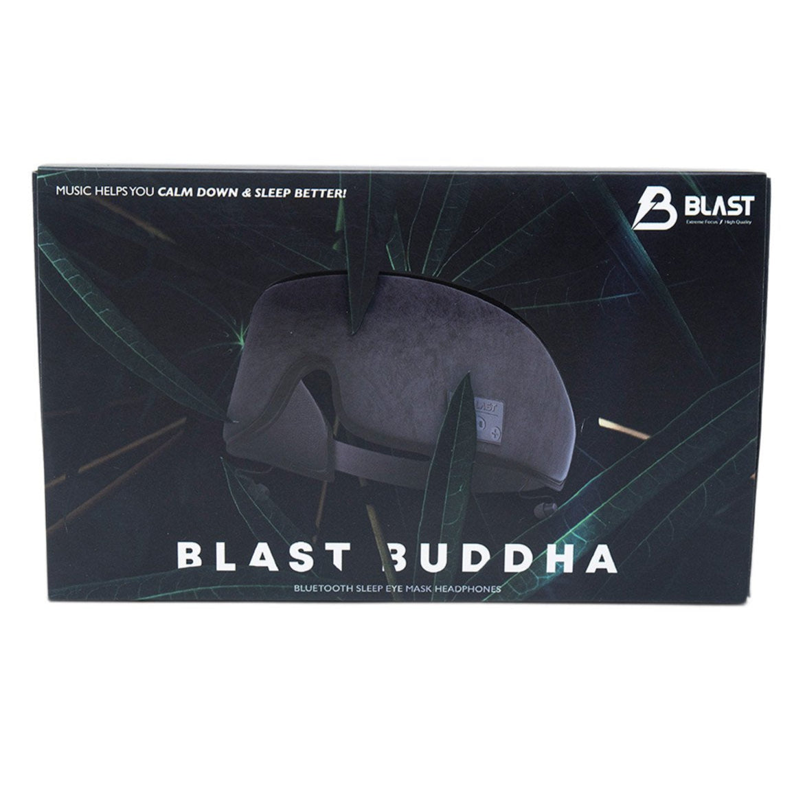 BLAST Buddha: Høretelefoner med sovemaske