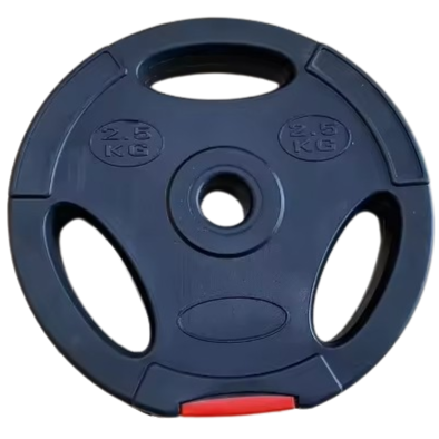 Vægtskive med greb i hård plast 2,5 kg (30 mm)