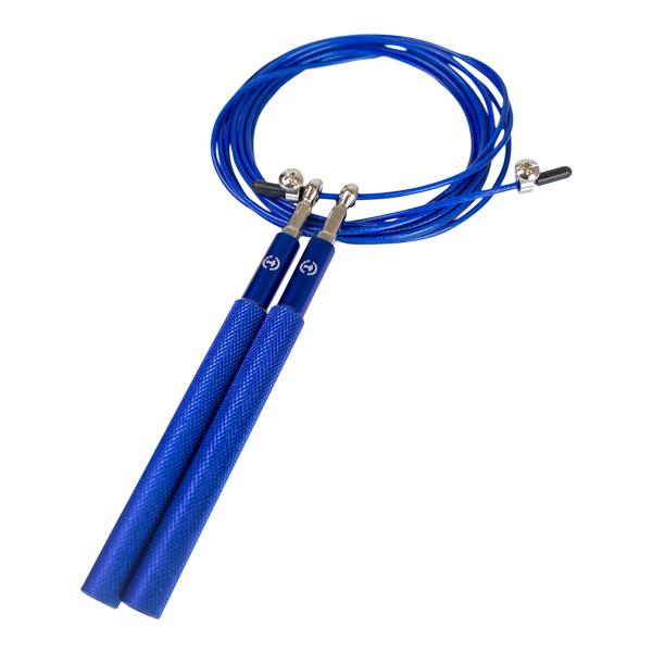 Speedrope PRO blå (Aluminium greb)