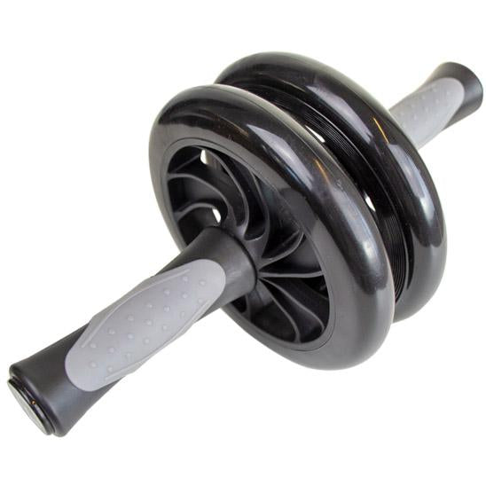 Mavehjul med 2 hjul (Sort)