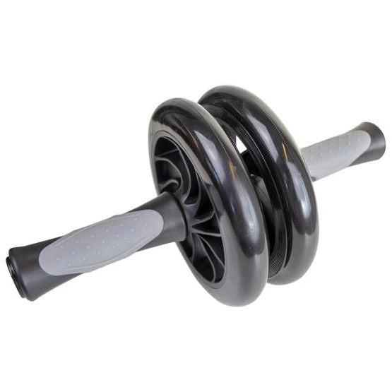 Mavehjul med 2 hjul (Sort)