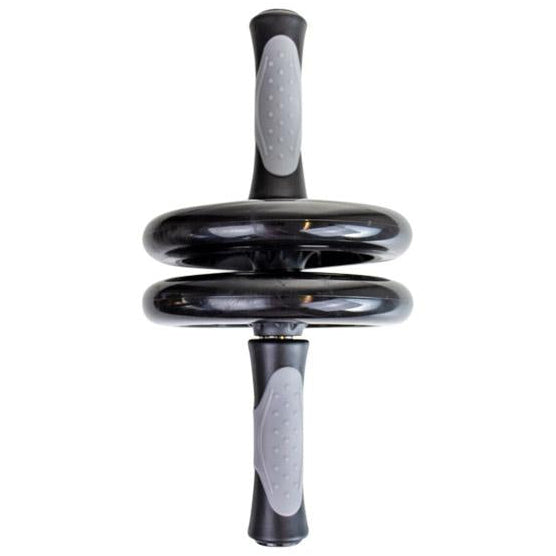 Mavehjul med 2 hjul (Sort)