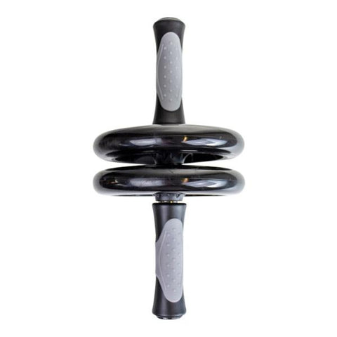 Mavehjul med 2 hjul (Sort)