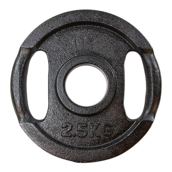 Billede af Vægtskive sort metal (50 mm) - 2,5 kg