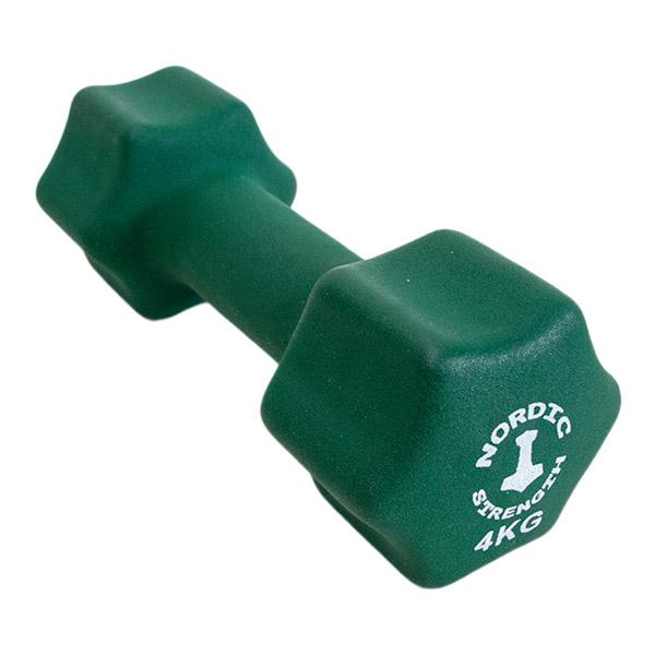 Håndvægt 4 kg grøn aerobic – Nordic Strength