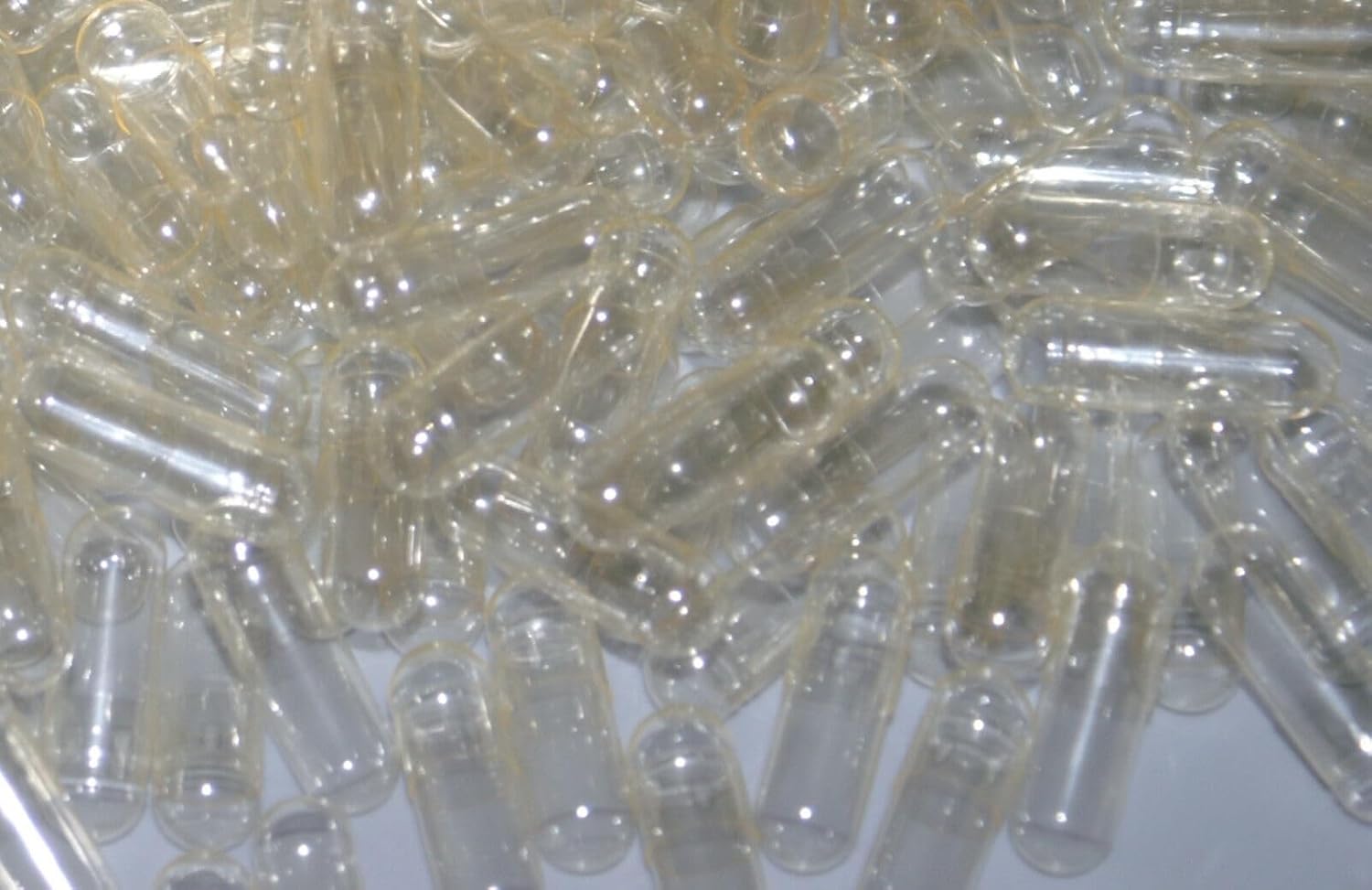 Tomme kapsler Str. 0 – 1.000 stk, oksegelatine