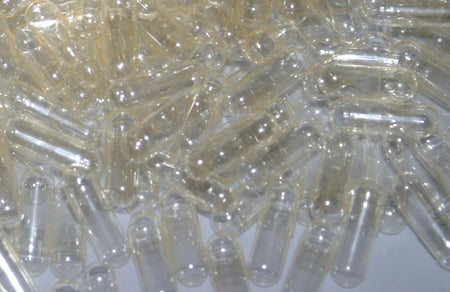Tomme kapsler Str. 0 (1.000 stk) oksegelatine