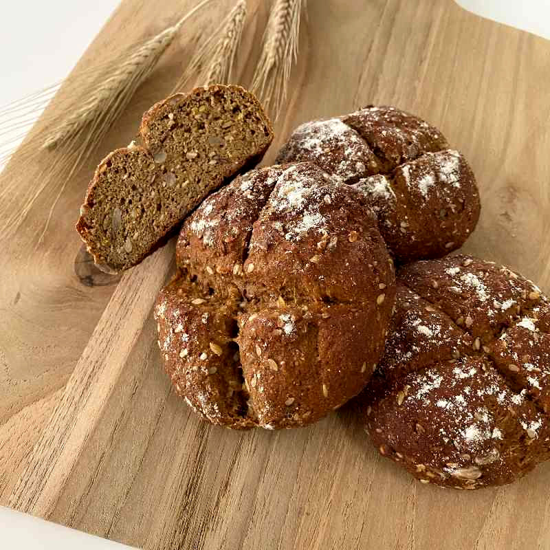 Protein fuldkornsboller
