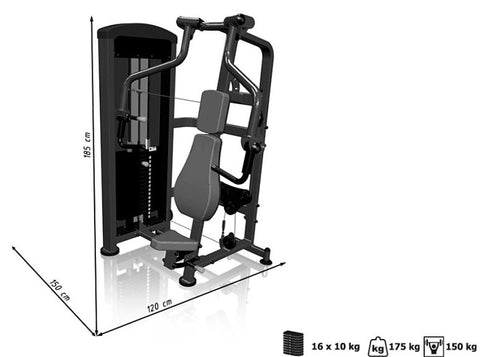 Professionel Bænkpres maskine (Skaffevare)