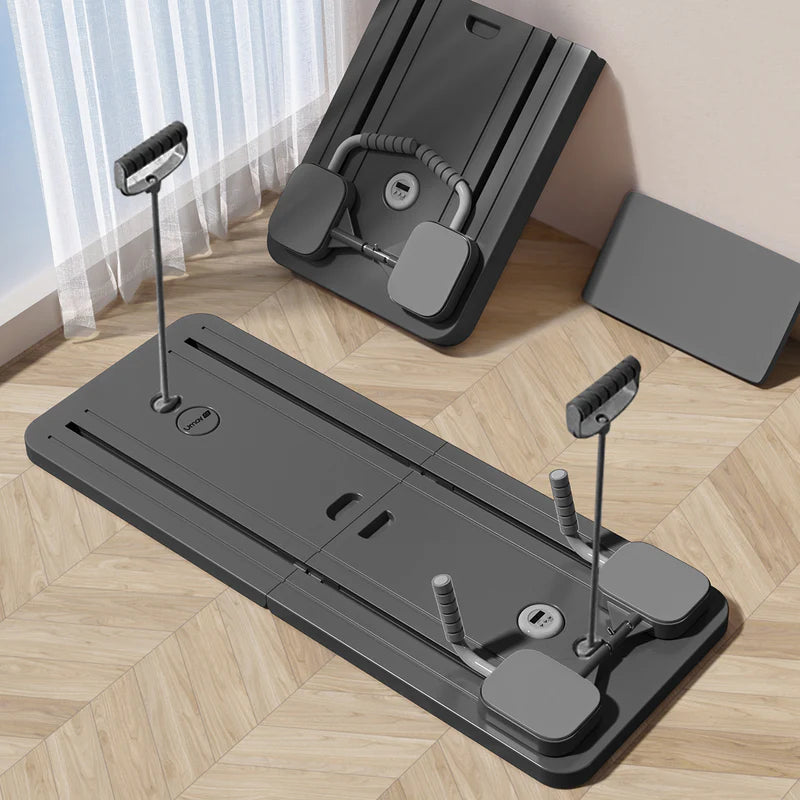 5-i-1 Bærbart pilates board reformer sæt - Sort