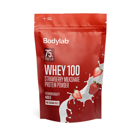 Bodylab Whey 100 (400 g) - Strawberry Milkshake