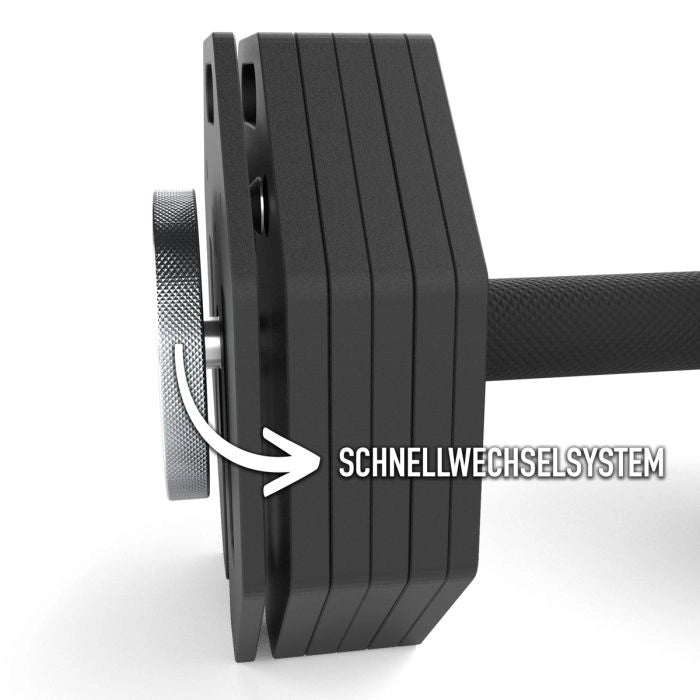 ATX® OCTA Dumbbells SZ-Bar – Professionel EZ-Stang til Octa Håndvægtsystem