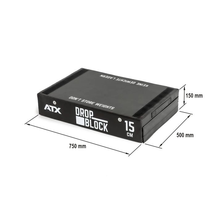 ATX® Soft Drop Blocks - 15 cm - Sæt (Skaffevare)