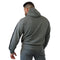 Brachial Zip-Hoody "Classy" grå/sort (3XL)
