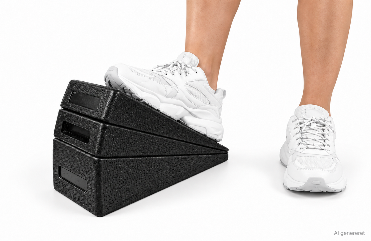 Læg blokke (3 dele) i sort (calf blocks)