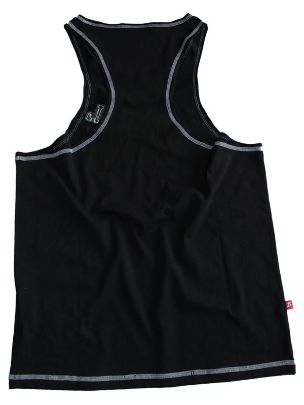Brachial Tank Top "Cool" Sort/Hvid (S)