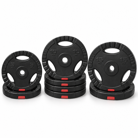 80 kg vægtskivepakke med greb  30 mm