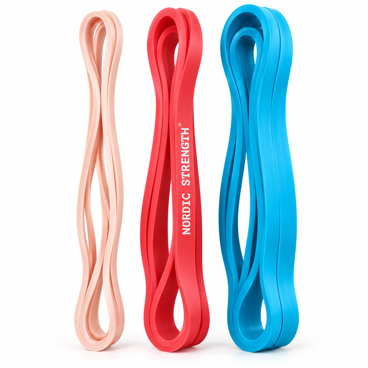 Nordic Strength Strength Bands 3-pak | Træningselastikker