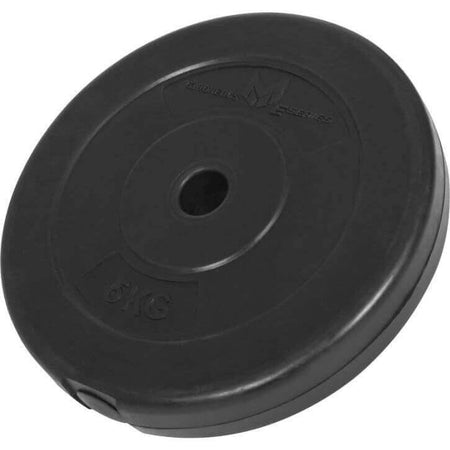 Vægtskive kunststof 5 kg (25 mm)