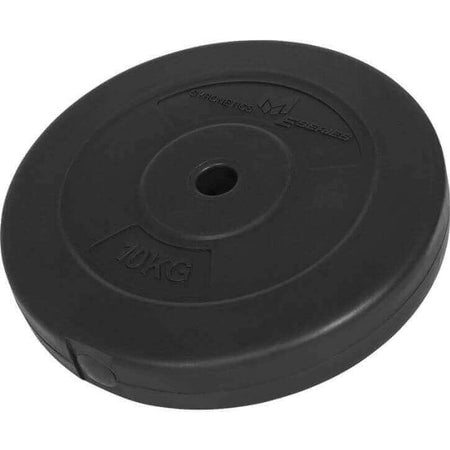 Vægtskive kunststof 10 kg (25 mm)