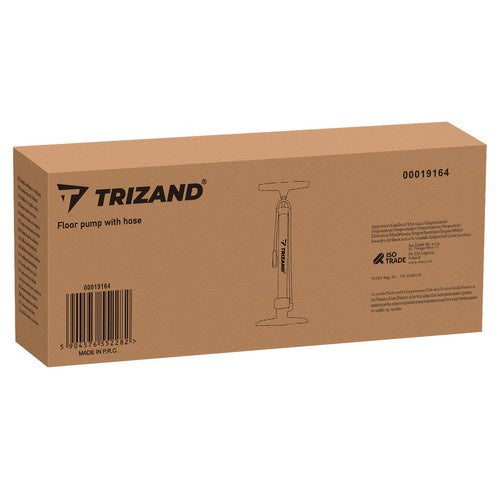 Fodpumpe med manometer (16 bar / 230 PSI)