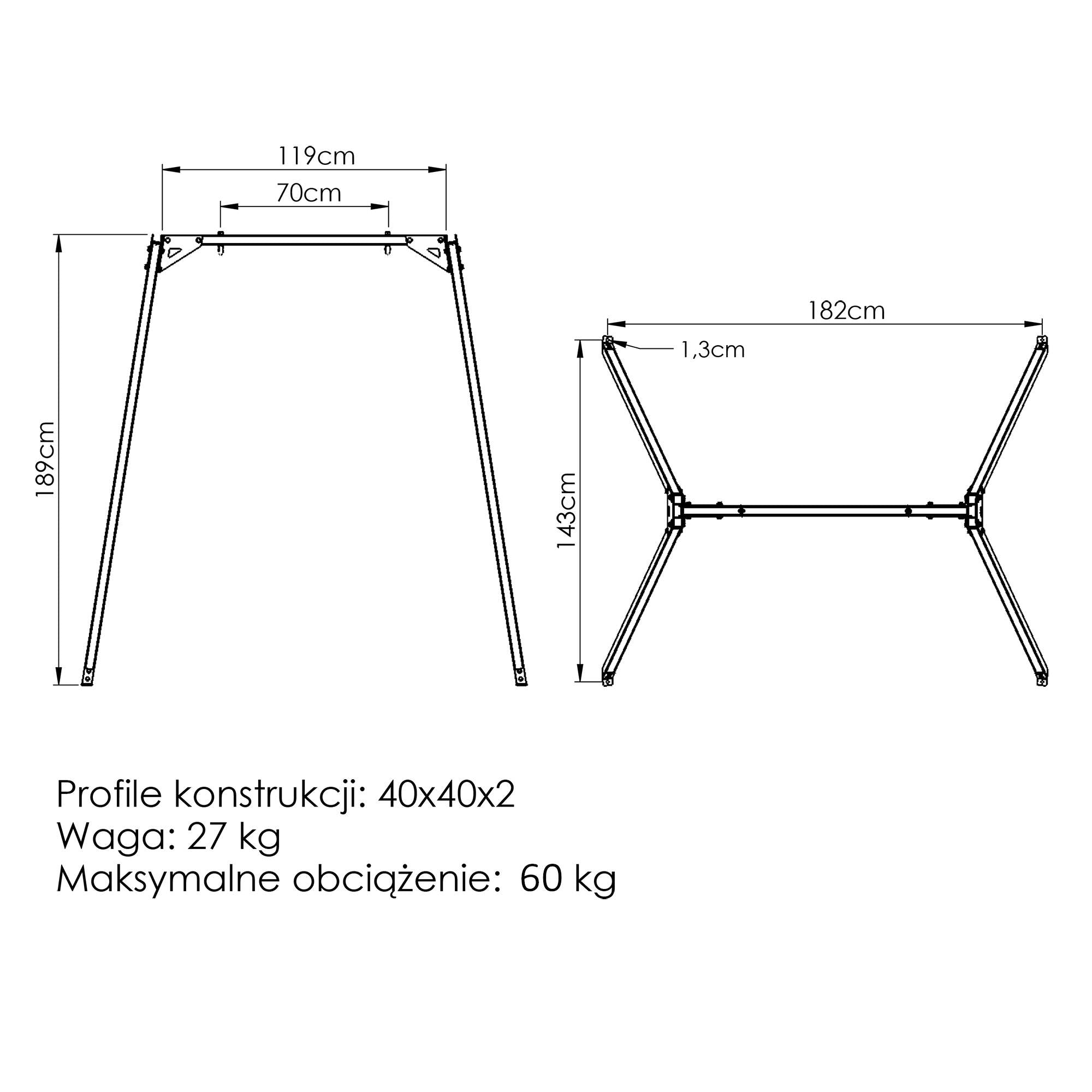 Enkel havegynge (Skaffevare)