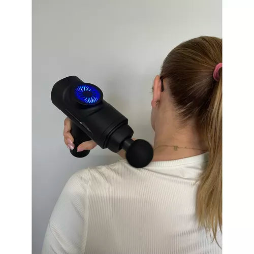 Massagepistol med 8 Massagehoveder