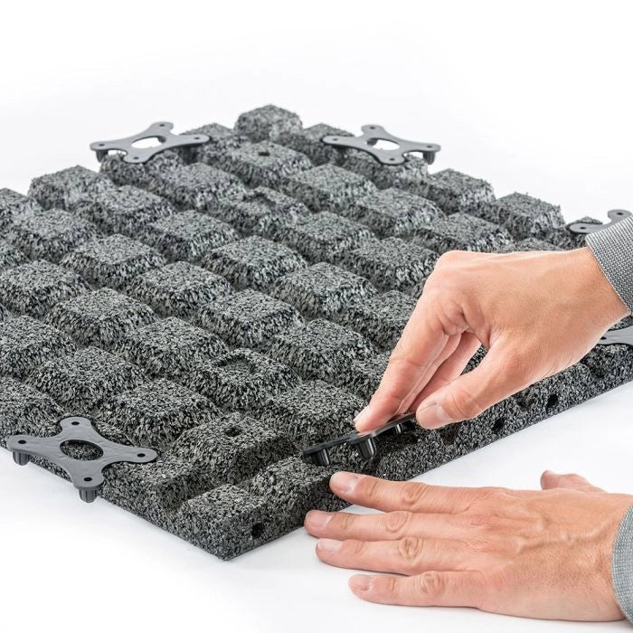Fitness-gulv PRO Forbindelseselement (Rubber Tile)