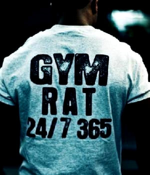 Gym Rat 24/7 T-Shirt (2XL)