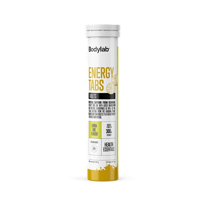 BODYLAB ENERGY TABS (20 STK) - LEMON LIME