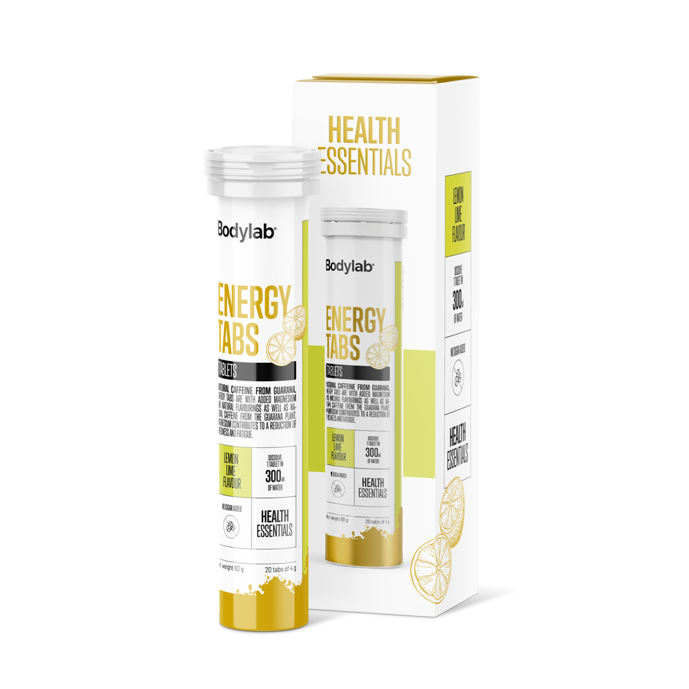 BODYLAB ENERGY TABS (20 STK) - LEMON LIME
