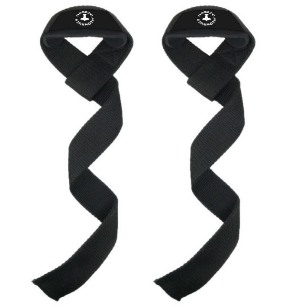 Straps til styrketræning -  Pro model (sort)