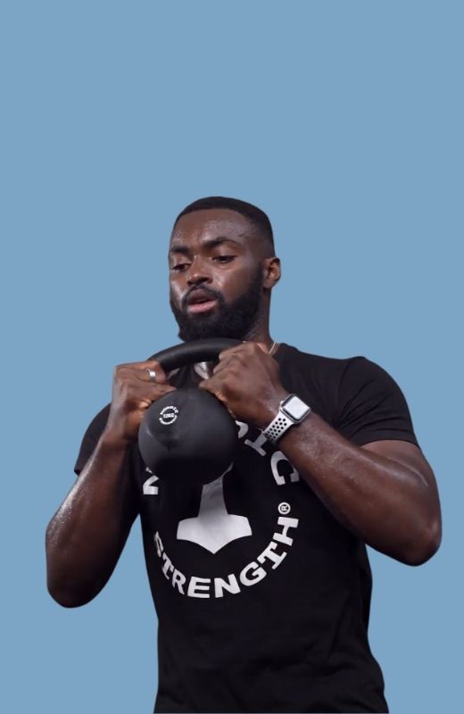 kettlebell nordic strength