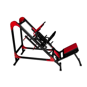 2 i 1 Benpres og hack squat maskine