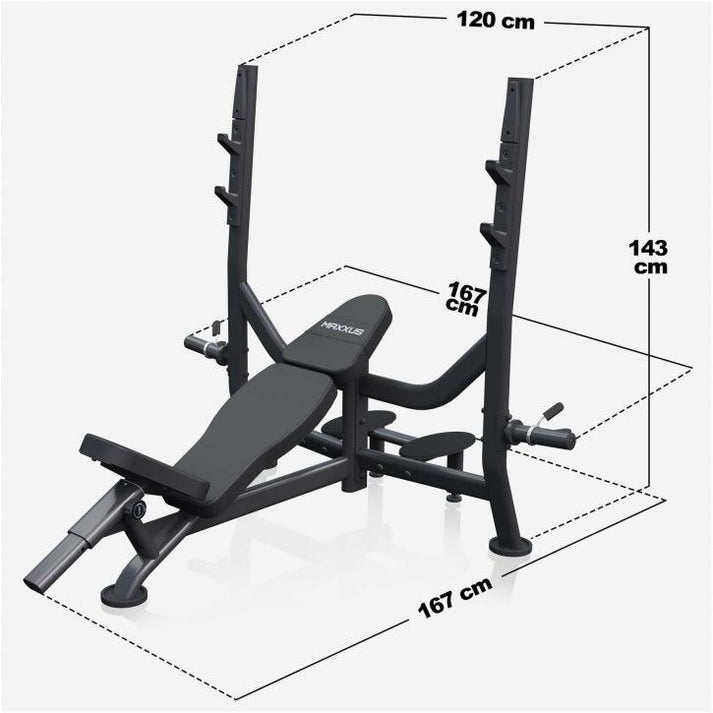 Skråbænk med holder Pro