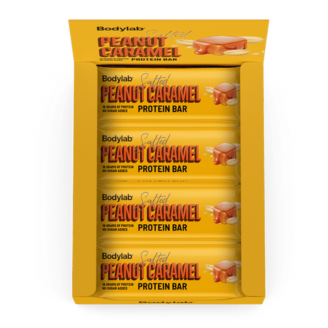 Bodylab Protein Bar (12 x 55 g) - Salted Peanut Caramel