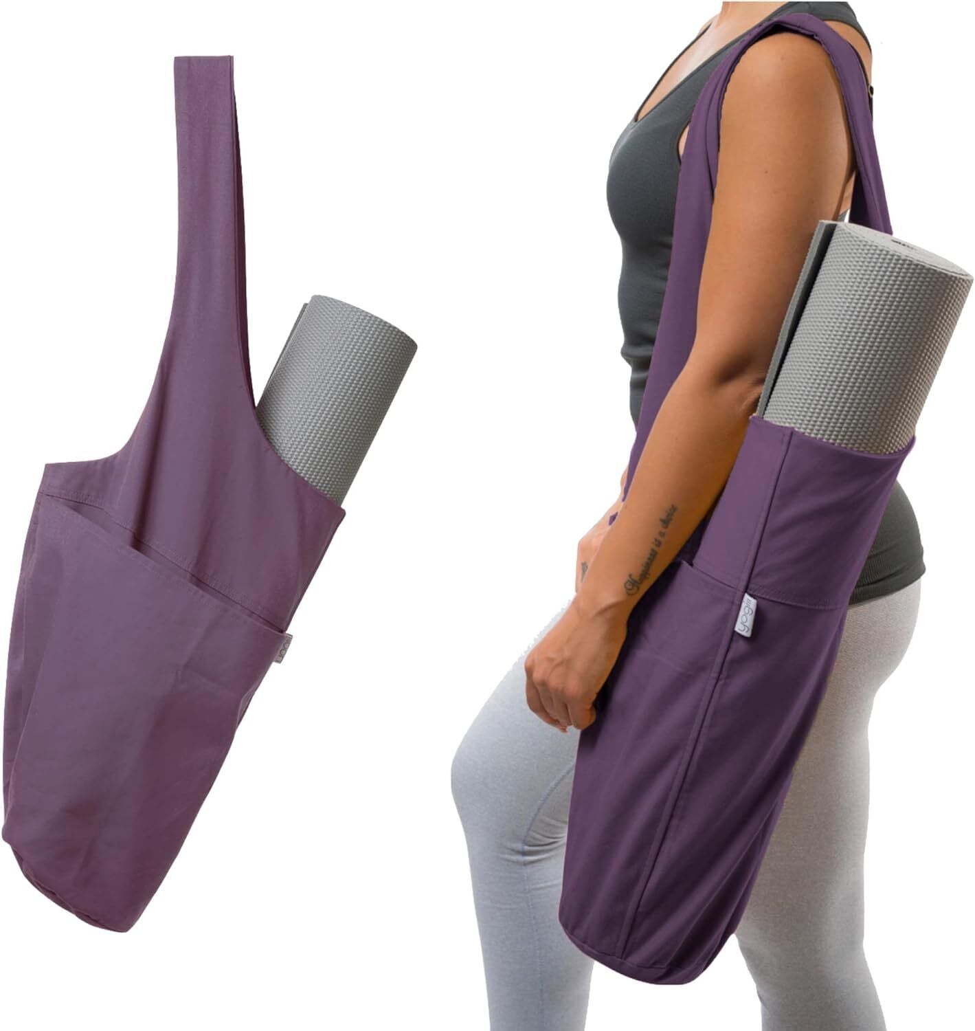 Yogamåtte taske med opbevaringsrum