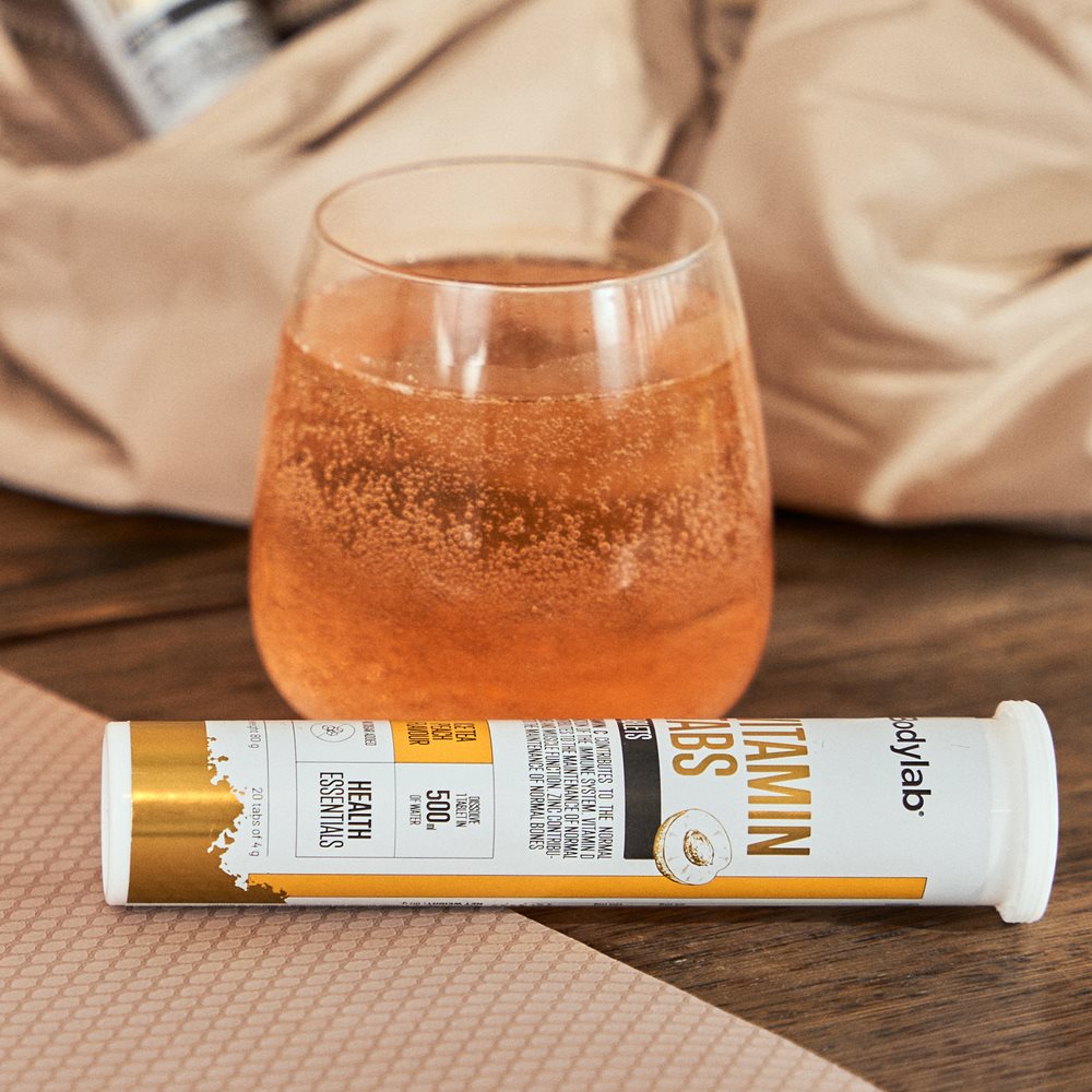 BODYLAB VITAMIN TABS (20STK) - ICE TEA PEACH