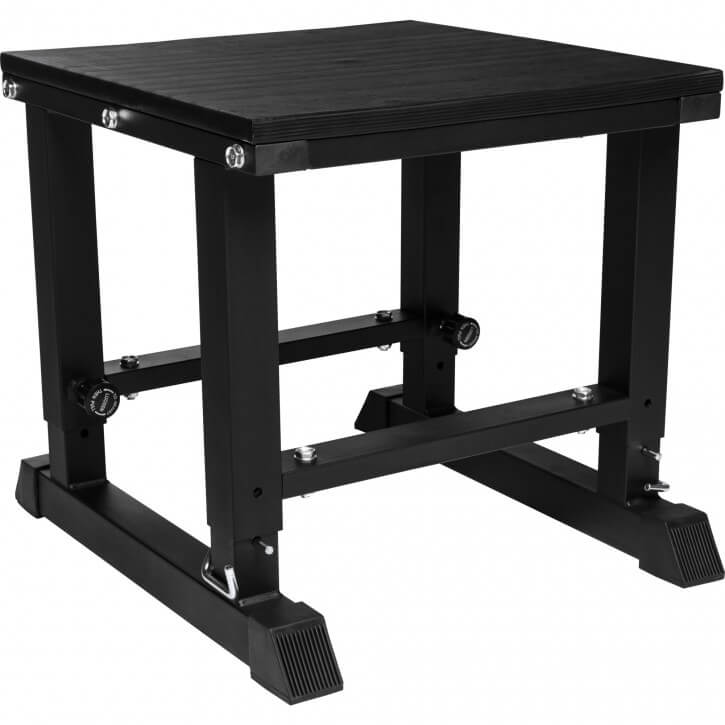 Justerbar plyobox i metal