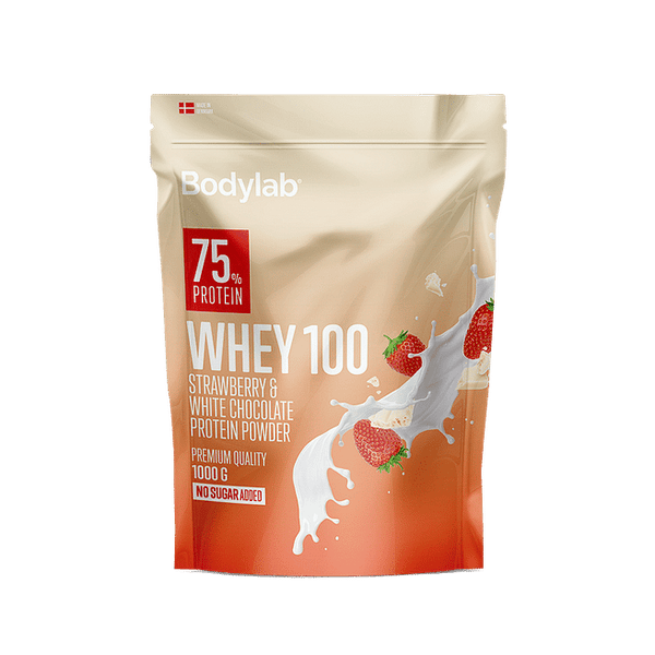 BODYLAB WHEY 100 (1 KG) - STRAWBERRY WHITE CHOCOLATE
