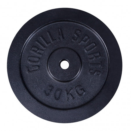 Vægtskive i jern 30 kg (30 mm)