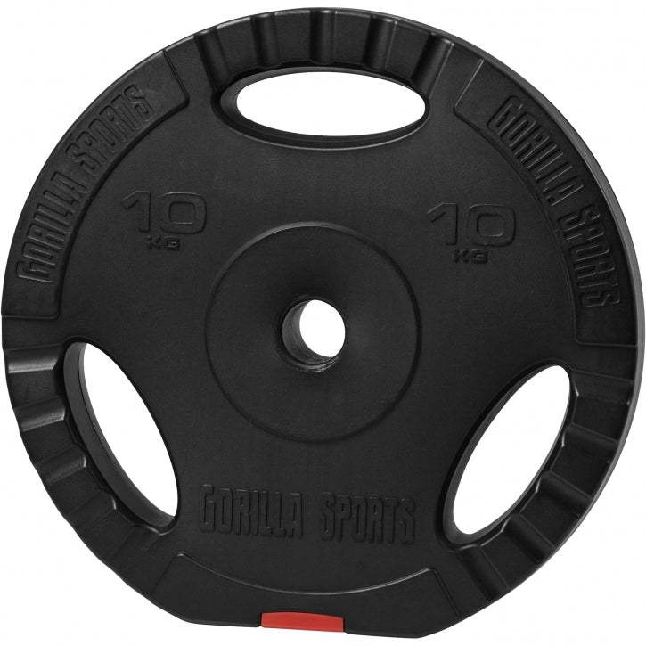Vægtskive Grip Hård Plast 10 Kg 30 Mm