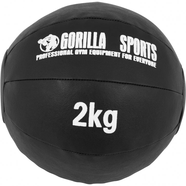 Se Medicin wall ball 2 kg hos Billig-fitness.dk