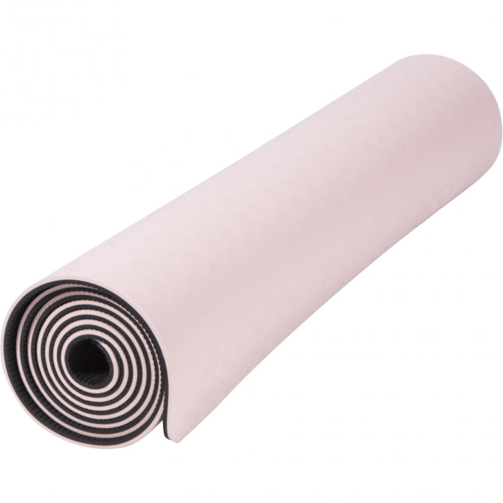 TPE yogamåtte Pink - 6 mm