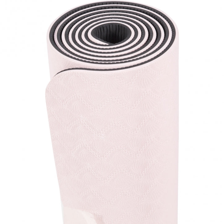 TPE yogamåtte Pink - 6 mm