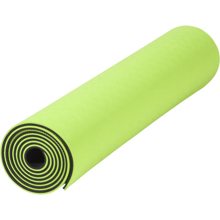 TPE yogamåtte Grøn - 6 mm