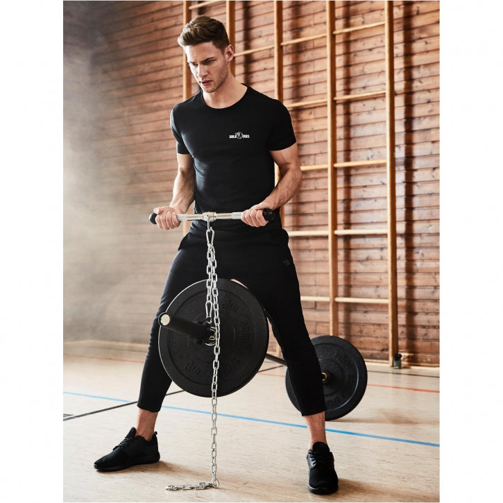 Triceps/biceps greb til kabeltræk med gummi